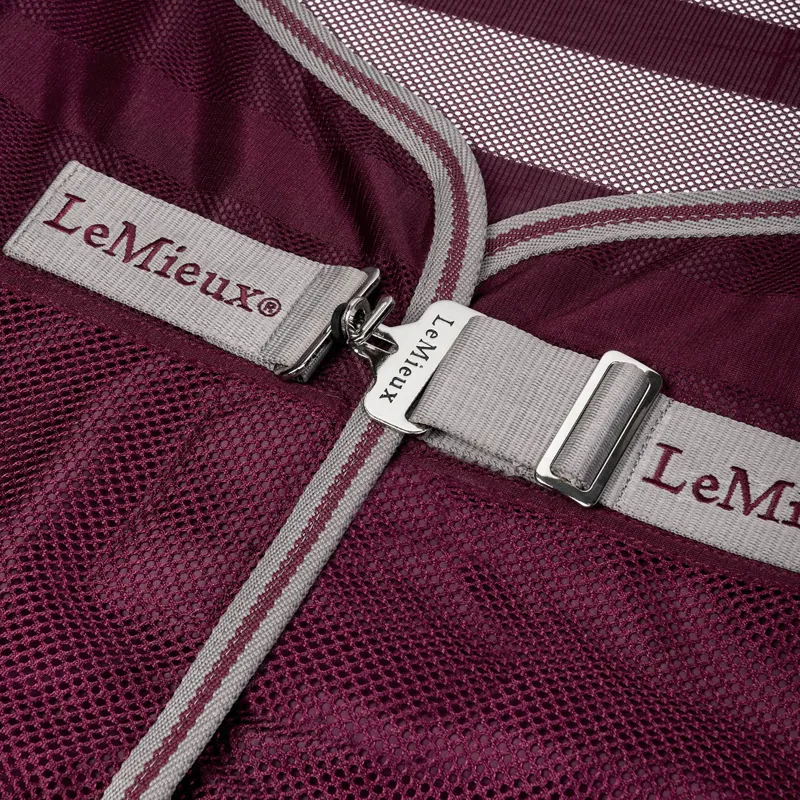 LeMieux Arika Air-Tek Sheet in Burgundy-1